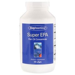 Рыбий жир концентрированный, Super EPA Fish Oil, Allergy Research Group, 200 гелевых капсул - фото