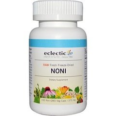 Нони, Noni, Eclectic Institute, 375 мг, 100 капсул - фото