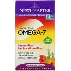 Омега-7, Omega-7, New Chapter, 60 капсул - фото