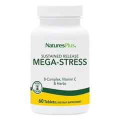 Комплекс для борьбы со стрессом и поддержания энергии, Nature's Plus, 60 таблеток - фото