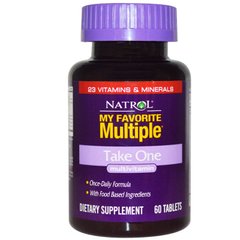 Мультивитамины, Multivitamin, Natrol, 60 таблеток - фото