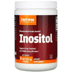 Інозитол, Inositol, Jarrow Formulas, порошок, 227 г - фото