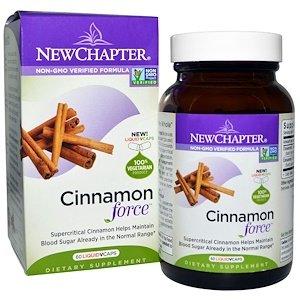 Кориця, Cinnamon, New Chapter, 60 капсул - фото