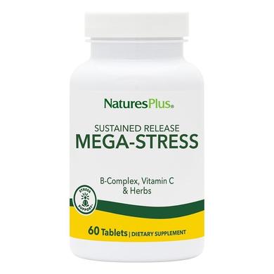 Комплекс для борьбы со стрессом и поддержания энергии, Nature's Plus, 60 таблеток - фото