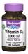 Витамин D3, Bluebonnet Nutrition, 1000 МЕ, 100 желатиновых капсул, фото – 1