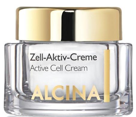 Крем для лица, Zell-Aktiv-Creme, клеточно-активный антивозрастной с пептидами , Alcina, 50 мл - фото