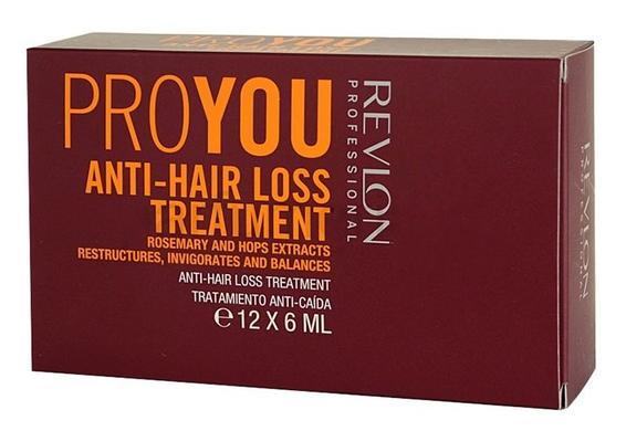 Засіб проти випадіння волосся Pro You Anti-Hair Loss Treatment, Revlon Professional, 12х6 мл - фото