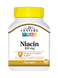 Витамин В3, Niacin, 21st Century, 100 мг, 110 таблеток, фото – 1