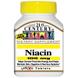 Вітамін В3, Niacin, 21st Century, 100 мг, 110 таблеток, фото – 2