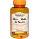 Вітаміни для волосся, шкіри і нігтів, Sundown Natutals, 120табл, фото – 1