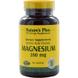 Магній, Magnesium, Nature's Plus, 200 мг, 90 таблеток, фото – 1