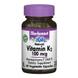 Вітамін К2 100 мкг, Bluebonnet Nutrition, 50 гелевих капсул, фото – 1