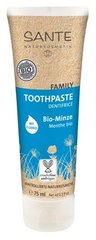 Біо-Паста зубна м'ятна з фтором для всієї родини, Sante, 75 мл - фото