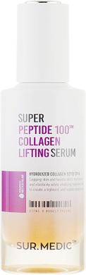 Лифтинг-сыворотка с коллагеном и пептидами, Sur.Medic Super Peptide 100™ Collagen Lifting Serum, Neogen, 50 мл - фото