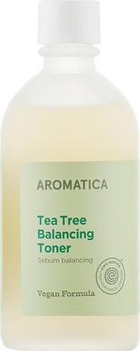 Вирівнюючий тонер для обличчя, Tea Tree Balancing Toner, Aromatica, 130 мл - фото