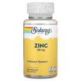 Хелатный цинк, Zinc, Solaray, 50 мг, 100 капсул, фото