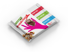 Протеиновая шоколадка, Фитоняшка, молочный шоколад с фундуком, PowerPro, 70 г - фото