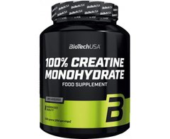 Креатин моногідрат, 100% Creatine monohydrate, Biotech USA, 1000 г - фото