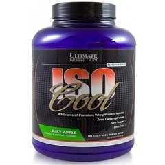 Сироватковий ізолят, IsoCool - chocolate, Ultimate Nutrition, 908 г - фото