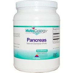 Поджелудочная железа (свиная), Pancreas, Nutricology, 720 капсул - фото