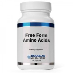 Аминокислоты свободной формы, FREE FORM AMINO, Douglas Laboratories, 100 капсул - фото