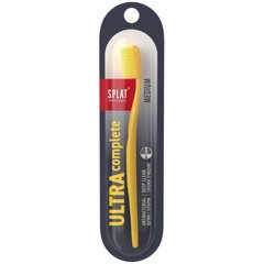 Зубная щетка, Ultra Complete, желтая, Splat - фото