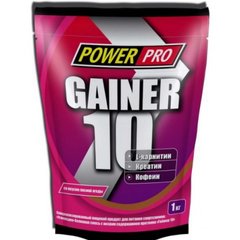 Power Pro, Gainer (Гейнер), лісова ягода, 1000 г (817411) - фото