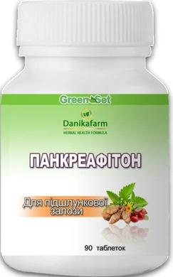 Панкреафітон для підшлункової залози, Danikafarm, 90 таблеток - фото