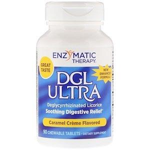 Корінь солодки (DGL Ultra), Enzymatic Therapy, 90 таблеток - фото
