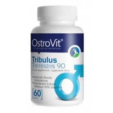 Трибулус (Tribulus), Terrestris 90, OstroVit, 60 таблеток - фото