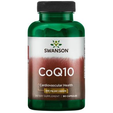 Коензим Q10, Ultra CoQ10, Swanson, 200 мг, 90 капсул - фото