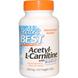 Ацетил карнітин, Acetyl-L-Carnitin, Doctor's Best, 500 мг, 120 капсул, фото – 1