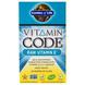 Сирої Вітамін Е, Raw Vitamin E, Garden of Life, Vitamin Code, 60 капсул, фото – 1