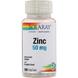 Хелатний цинк, Zinc, Solaray, 50 мг, 100 капсул, фото – 3