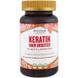 Кератин, усилитель для волос, Keratin Hair Booster, ReserveAge Nutrition, 120 капсул, фото – 1