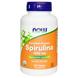 Спирулина сертифицированная органическая, Spirulina, Now Foods, 1000 мг, 120 таблеток, фото – 1