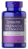 Вітаміни для вагітних, Prenatal Vitamins, Puritan's Pride, 100 капсул, фото