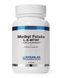 Метилфолат, Methyl Folate (L-5-MTHF), Douglas Laboratories, 1000 мкг, 60 таблеток, фото