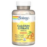 Цитрат кальция, Calcium Citrate, Solaray, 1000 мг, вкус апельсина, 60 жевательных таблеток, фото