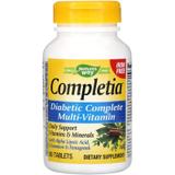 Мультивитамины для диабетиков, Completia, Diabetic Multi-Vitamin, Nature's Way, без железа, 90 таблеток, фото