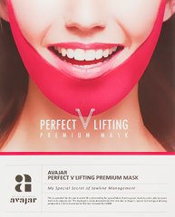 Маска для коррекции овала лица, Perfect V Lifting Premium Mask, Avajar, 11 мл - фото