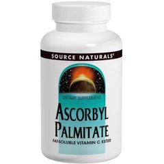 Аскорбіл пальмітат, Ascorbyl Palmitate, Source Naturals, порошок, 113,4 г - фото