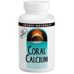 Коралловый кальций, Coral Calcium, Source Naturals, 600 мг, 120 таблеток - фото