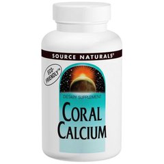 Коралловый кальций, Coral Calcium, Source Naturals, 600 мг, 120 капсул - фото