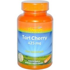 Экстракт дикой вишни (Tart Cherry), Thompson, 425 мг, 60 капсул - фото