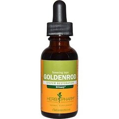 Золотарник, экстракт, Goldenrod, Herb Pharm, органик, 29,6 мл - фото
