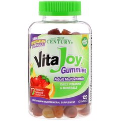 Мультивитамины для взрослых, Adult Multivitamin, 21st Century, 120 конфет - фото