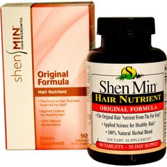 Формула зміцнення волосся, Shen Min, Natrol, 90 таблеток - фото