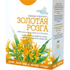 Фиточай Organic Herbs Золотая Розга, ФитоБиоТехнологии, 50г - фото