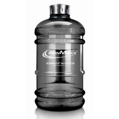 IronMaxx, Шейкер IM Water Gallon, серый, 2200 мл - фото